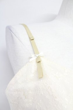 画像3: PINK HOUSE / 裾レース切替キャミワンピース  アイボリー T-25-10-29-002-LO-OP-SA-ZT