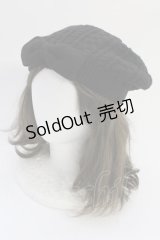 PINK HOUSE / リボンニット帽  黒 T-25-10-29-019-LO-AC-SA-ZT-K007