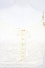 画像4: 【SALE】PINK HOUSE / 裾レース切替キャミワンピース  アイボリー T-25-10-29-002-LO-OP-SA-ZT418 (4)