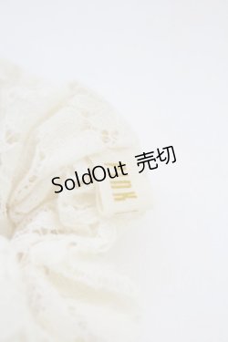 画像3: PINK HOUSE / ローズレースシュシュ  アイボリーXイエロー T-25-10-29-020-LO-AC-SA-ZT