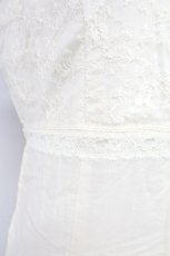 画像5: 【SALE】PINK HOUSE / 裾レース切替キャミワンピース  アイボリー T-25-10-29-002-LO-OP-SA-ZT418 (5)