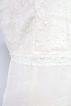 画像5: PINK HOUSE / 裾レース切替キャミワンピース  アイボリー T-25-10-29-002-LO-OP-SA-ZT