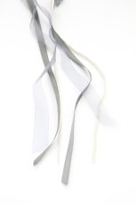 画像3: 【SALE】INGEBORG / オーガンジーフラワーリボン  青 T-25-10-29-022-LO-AC-SA-ZT486 (3)