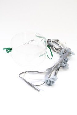 画像5: INGEBORG / オーガンジーフラワーリボン  青 T-25-10-29-022-LO-AC-SA-ZT