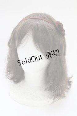 画像1: INGEBORG / カメリアカチューシャ  ブラウン T-25-10-29-023-LO-AC-SA-ZT486