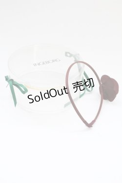 画像4: INGEBORG / カメリアカチューシャ  ブラウン T-25-10-29-023-LO-AC-SA-ZT486