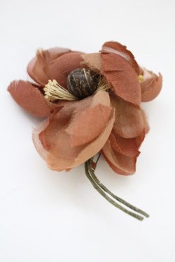 画像1: INGEBORG / フラワーコサージュ  ピンク T-25-10-29-024-LO-AC-SA-ZT