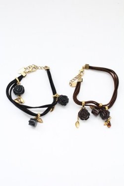 画像1: PINK HOUSE / ローズモチーフブレスレット   T-25-10-29-029-LO-AC-SA-ZT