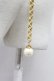 画像6: KETTY / パールチェーンベルト  白Xゴールド T-25-10-29-034-EL-AC-SA-ZT (6)