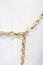 画像3: 【SALE】INGEBORG / カメリアチェーンベルト  ゴールド T-25-10-29-035-LO-AC-SA-ZT432 (3)