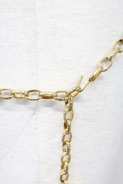 画像3: INGEBORG / カメリアチェーンベルト  ゴールド T-25-10-29-035-LO-AC-SA-ZT