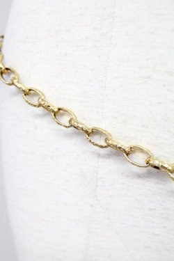 画像4: INGEBORG / カメリアチェーンベルト  ゴールド T-25-10-29-035-LO-AC-SA-ZT