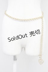 KETTY / ハートチェーンベルト  ゴールド T-25-10-29-036-EL-AC-SA-ZT432