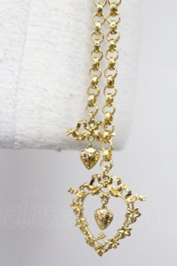 画像2: KETTY / ハートチェーンベルト  ゴールド T-25-10-29-036-EL-AC-SA-ZT