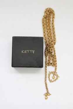 画像5: KETTY / ハートチェーンベルト  ゴールド T-25-10-29-036-EL-AC-SA-ZT