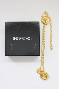画像5: INGEBORG / ローズまるモチーフチェーンベルト  ゴールド T-25-10-29-037-LO-AC-SA-ZT