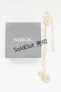 画像5: INGEBORG / ローズまるモチーフチェーンベルト  ゴールド T-25-10-29-037-LO-AC-SA-ZT432