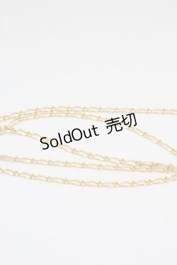 画像6: INGEBORG / ローズまるモチーフチェーンベルト  ゴールド T-25-10-29-037-LO-AC-SA-ZT432