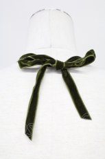 画像2: 【SALE】INGEBORG / パールリボンネックレス  グリーン T-25-10-29-040-LO-AC-SA-ZT434-F002 (2)