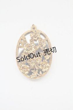 画像1: INGEBORG / ミラーペンダントトップ  ゴールド T-25-10-29-042-LO-AC-SA-ZT434-F002