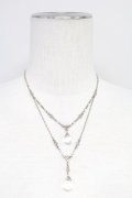 INGEBORG / しずく&チェーンネックレス  シルバー T-25-10-29-043-LO-AC-SA-ZT