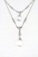 画像3: INGEBORG / しずく&チェーンネックレス  シルバー T-25-10-29-043-LO-AC-SA-ZT (3)