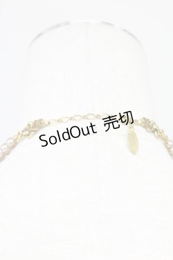 画像2: INGEBORG / フラワーパールチェーンネックレス  ピンクXゴールド T-25-10-29-044-LO-AC-SA-ZT