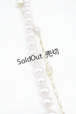 画像4: INGEBORG / フラワーパールチェーンネックレス  ピンクXゴールド T-25-10-29-044-LO-AC-SA-ZT