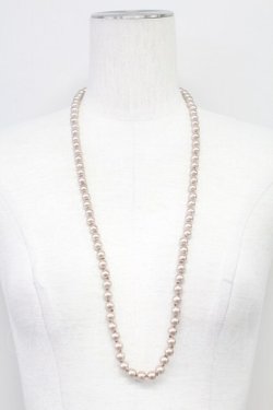 画像1: INGEBORG / パールネックレス  ピンクXシルバー T-25-10-29-048-LO-AC-SA-ZT