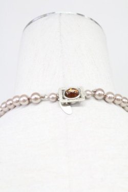 画像2: INGEBORG / パールネックレス  ピンクXシルバー T-25-10-29-048-LO-AC-SA-ZT