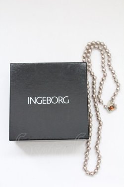 画像3: INGEBORG / パールネックレス  ピンクXシルバー T-25-10-29-048-LO-AC-SA-ZT