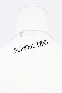 画像2: PINK HOUSE / 蝶レースモチーフネックレス  白 T-25-10-29-049-LO-AC-SA-ZT