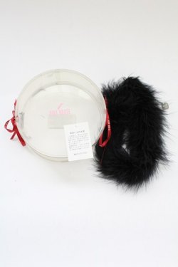 画像4: PINK HOUSE / ファーチョーカー  黒 T-25-10-29-052-LO-AC-SA-ZT