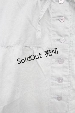 画像6: 【SALE】PINK HOUSE / ローズプリント切替半袖チュニックワンピース  パープル T-25-10-29-004-LO-OP-SA-ZT430