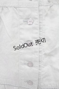 画像7: 【SALE】PINK HOUSE / ローズプリント切替半袖チュニックワンピース  パープル T-25-10-29-004-LO-OP-SA-ZT430