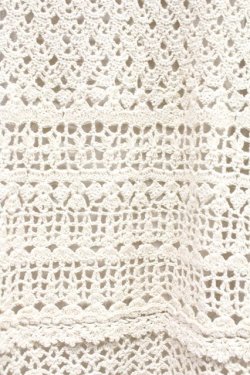 画像4: INGEBORG / レースニットスカート  アイボリー T-25-10-29-006-LO-SK-SA-ZT