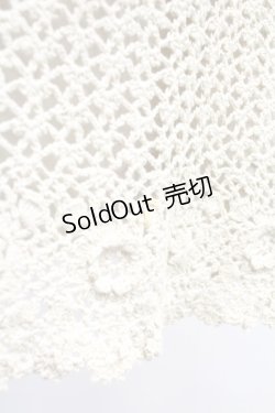 画像5: INGEBORG / レースニットスカート  アイボリー T-25-10-29-006-LO-SK-SA-ZT431