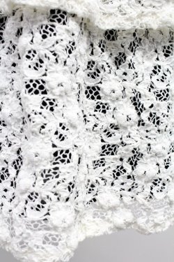 画像4: INGEBORG / レース重ねスカート 13 ブラック×ホワイト T-25-10-29-007-LO-SK-SA-ZT