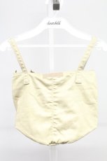 画像2: 【SALE】INGEBORG / ロゴ刺繍リボン付きバケツバック  カーキ T-25-10-29-010-LO-BG-SA-ZTK026 (2)