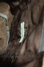 画像7: 【SALE】INGEBORG / ロゴ刺繍リボン付きバケツバック  カーキ T-25-10-29-010-LO-BG-SA-ZTK026 (7)