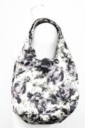 INGEBORG / 薔薇プリントハンドバッグ  グレー T-25-10-29-012-LO-BG-SA-ZT