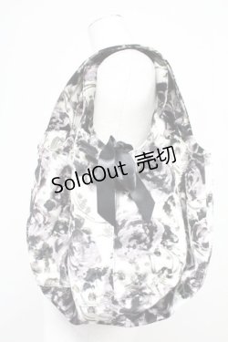 画像2: 【SALE】INGEBORG / 薔薇プリントハンドバッグ  グレー T-25-10-29-012-LO-BG-SA-ZTK026