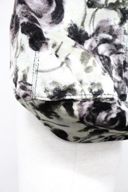 画像3: INGEBORG / 薔薇プリントハンドバッグ  グレー T-25-10-29-012-LO-BG-SA-ZT