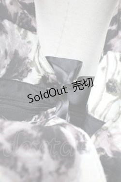 画像4: 【SALE】INGEBORG / 薔薇プリントハンドバッグ  グレー T-25-10-29-012-LO-BG-SA-ZTK026