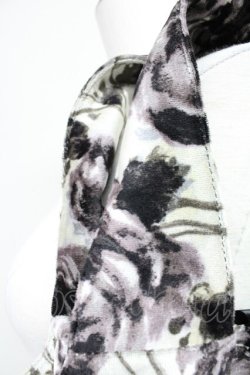 画像5: INGEBORG / 薔薇プリントハンドバッグ  グレー T-25-10-29-012-LO-BG-SA-ZT