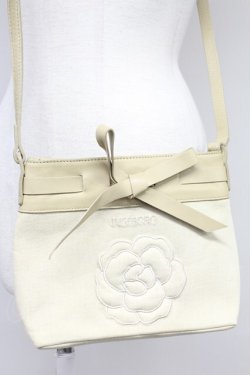 画像3: INGEBORG / カメリア刺繍ポシェット  アイボリー T-25-10-29-013-LO-BG-SA-ZT