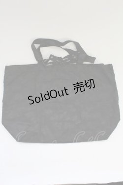 画像2: 【SALE】INGEBORG / リボンプリントバッグ  黒 T-25-10-29-015-LO-BG-SA-ZT-K026