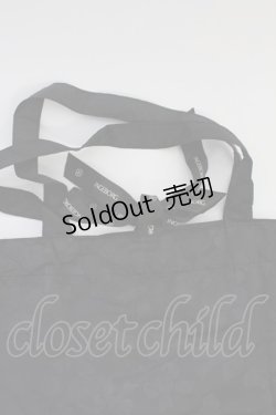 画像3: 【SALE】INGEBORG / リボンプリントバッグ  黒 T-25-10-29-015-LO-BG-SA-ZT-K026