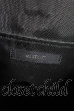 画像5: 【SALE】INGEBORG / ロゴベルトリボンハンドバッグ  黒Ｘゴールド T-25-10-29-016-LO-BG-SA-ZTK024 (5)
