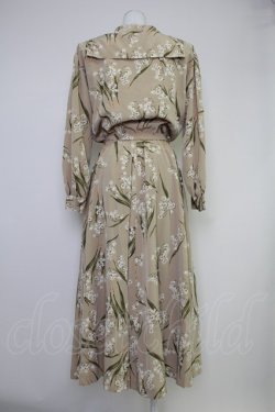 画像2: INGEBORG / 鈴蘭プリントセーラーワンピース  アイボリー T-25-10-30-023-LO-OP-SA-ZT